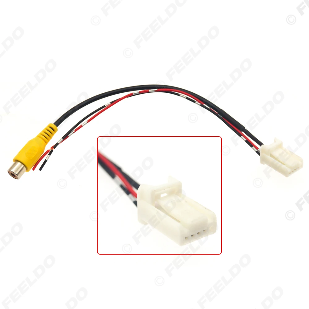 Auto 5-pin Reverse Camera Output Video Adapter Wiring Cable For Subaru Original Factory Car Camera Video Output