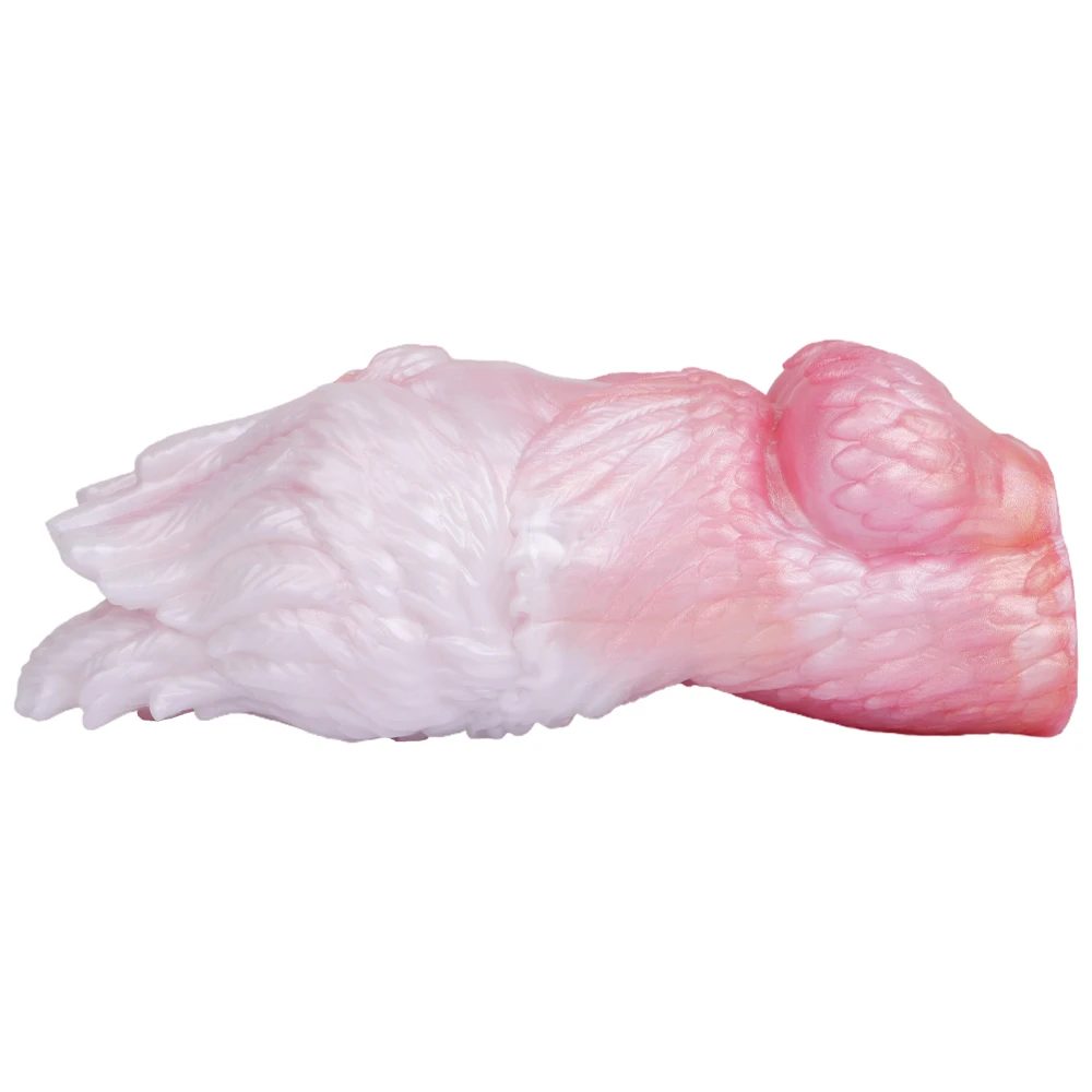 LUUK الخيال الوردي الريش امرأة الذكور الاستمناء الضارب القضيب تحفيز Onahole جيب كس ألعاب جنسية من السيلكون للرجل