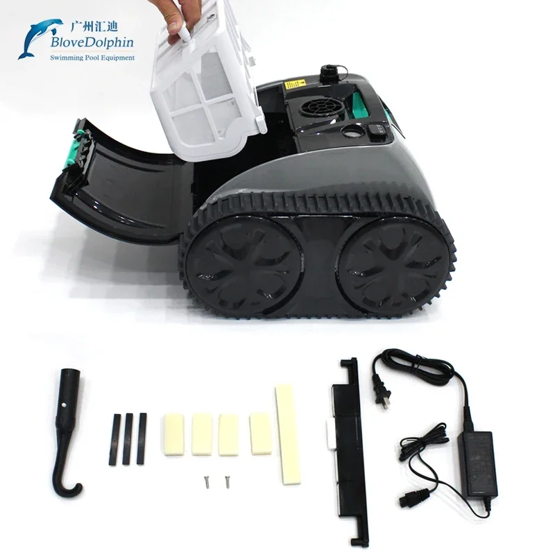 

Robotic Auto Crawler Walking Vacuum Self-Cleaning Swim Pool Cleaners Auto-Crawling Robot for Bath Use