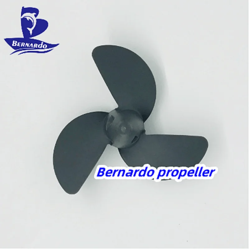 Bernardo Boat Propeller 7 1/4 X4 3/4 For Honda BF2 / BF2.3 HP Outboard Engines Motor Plastic Screw 3 Blade 2 Tooth Spline RH