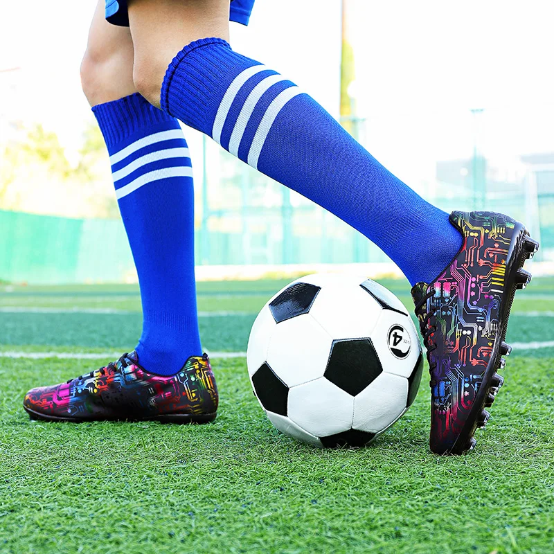 

Мужские футбольные бутсы Association Quick Five Up Football Nail Противоскользящие профессиональные ультралегкие тренировочные футбольные бутсы для газона