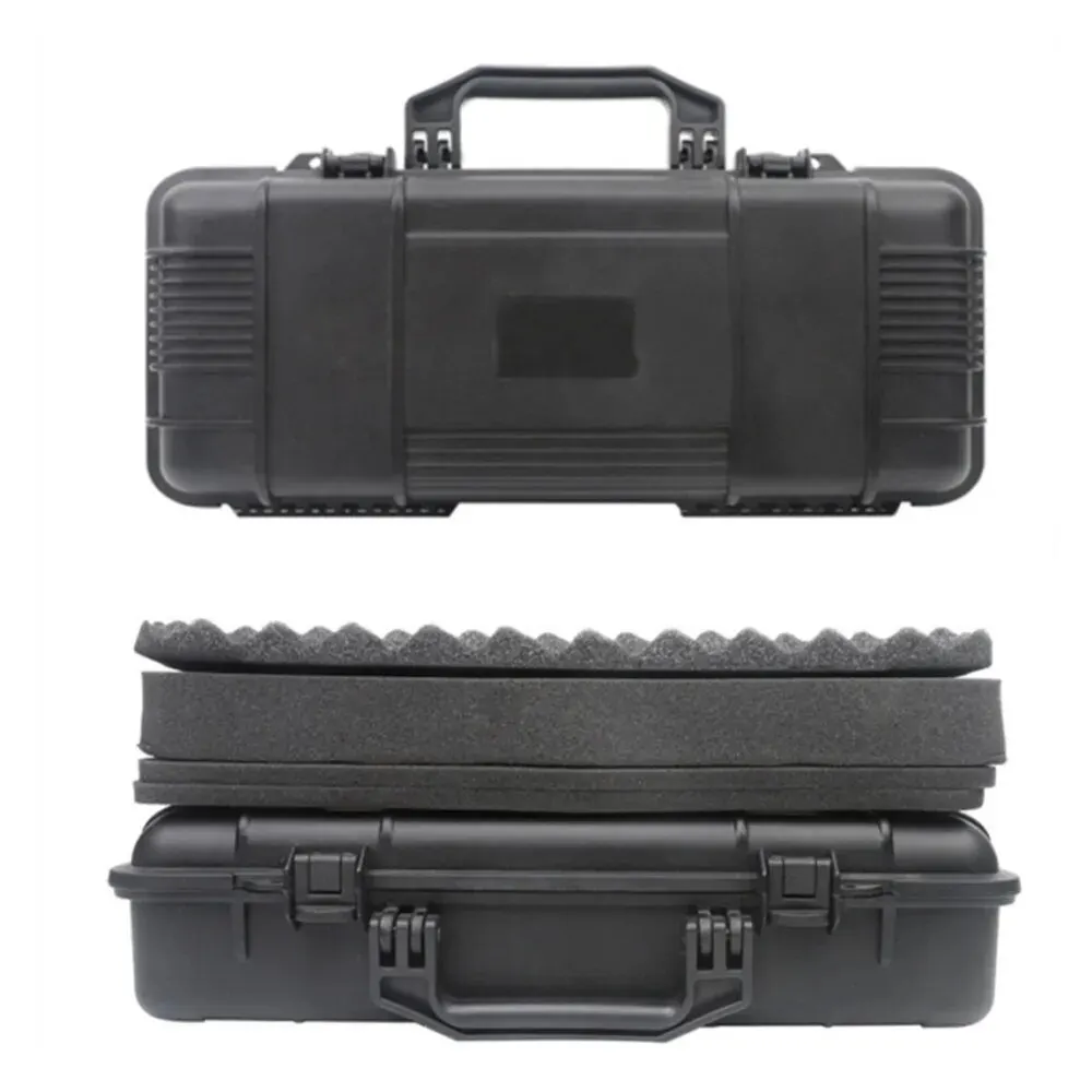 Water-repellent Hard Carry Tool Case Bag Organizer Storage Box,Camera Sealed Shockproof Safety Instrument Toolbox With Sponge