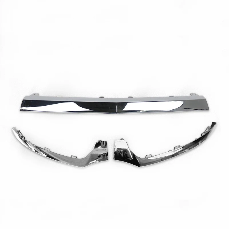 A2058851374 A2058851474 A2058851574 Front Bumper Lip Spoiler Chrome Trim For Mercedes C Class W205 C205 Coupe C200 C300 C400 C63