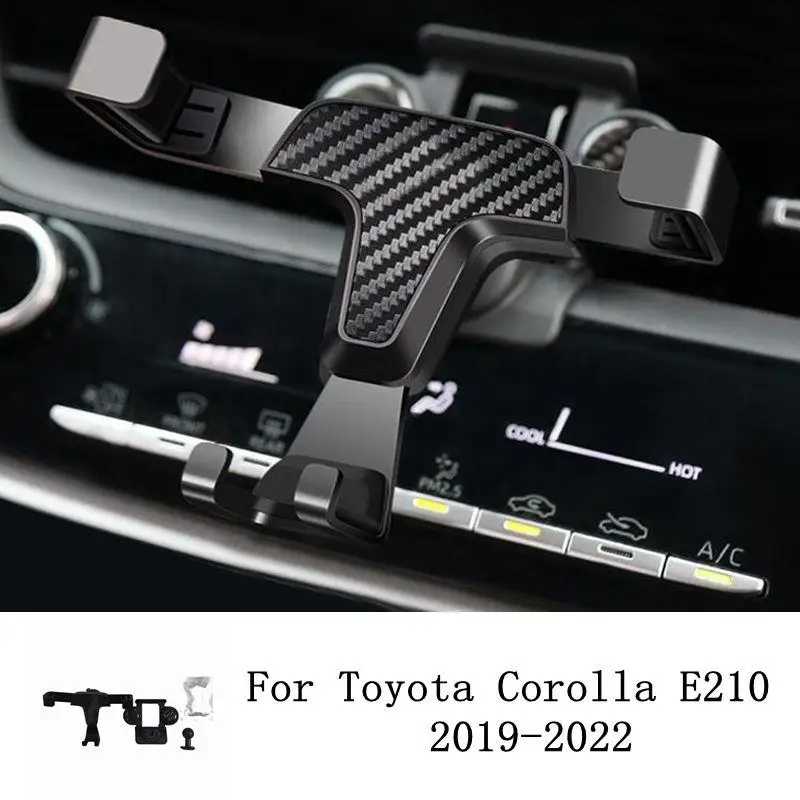 

For Toyota Corolla E210 2019 2020 2021 Car Air Vent Mount Phone Holder for Mobile Phone Stable Cradle Smart Phone Stand