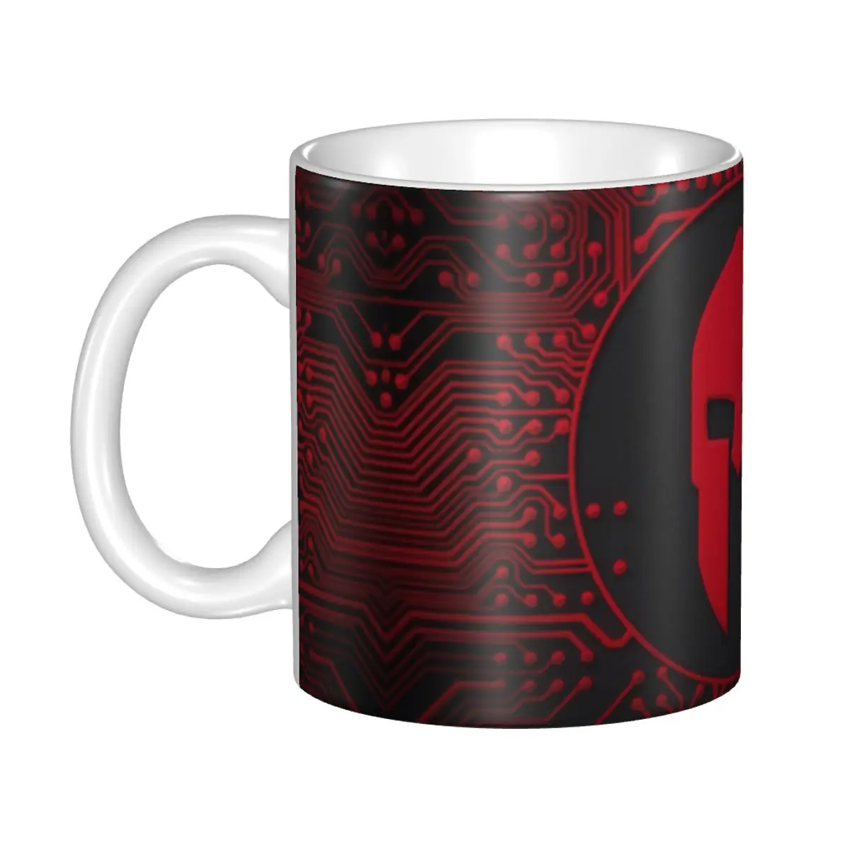 

Personalized Sparta Warrior Spartan Skull Coffee Mugs DIY Ceramic Milk Tea Cups