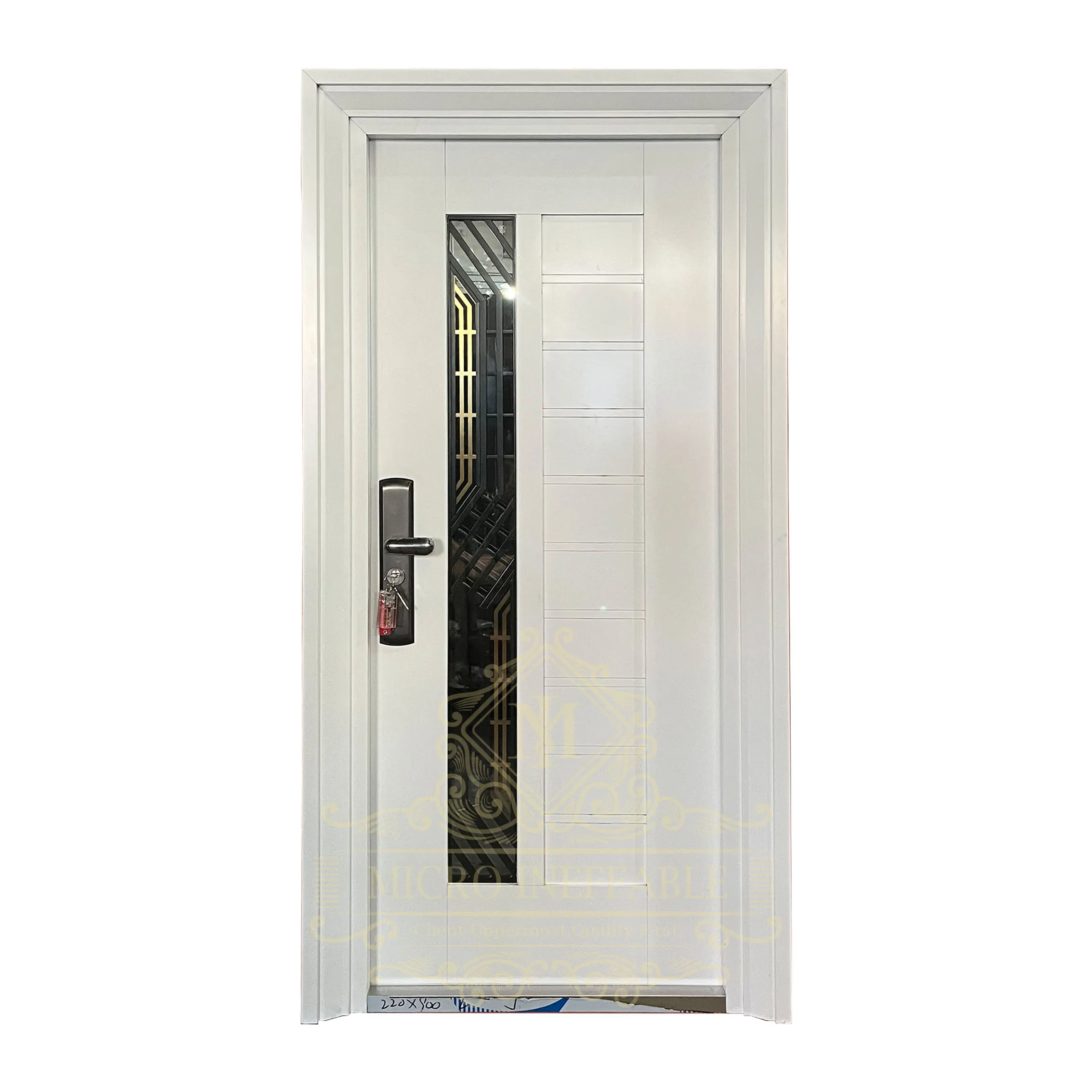 Soundproof Corrosion-Resistant Security Doors Exterior Steel Stainless Steel Door Security Metal Door