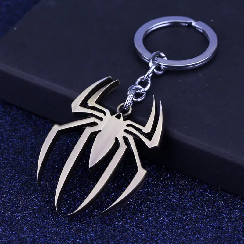 Cool Marvel Spiderman Anime Trinkets Keychain Backpack Accessories Keychain Y2k Charm Key Ring image 3