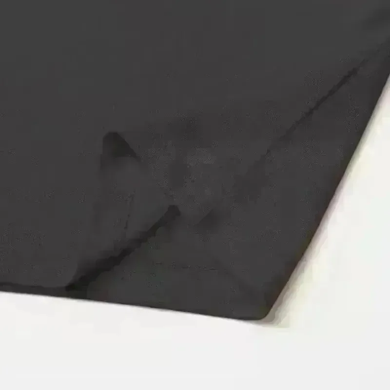 تي شيرت بنمط طباعة مربى اللؤلؤ الأمريكي الرجعية المعتمد رسميًا تي شيرت رجالي أسود من فرقة الروك الكلاسيكية برقبة دائرية