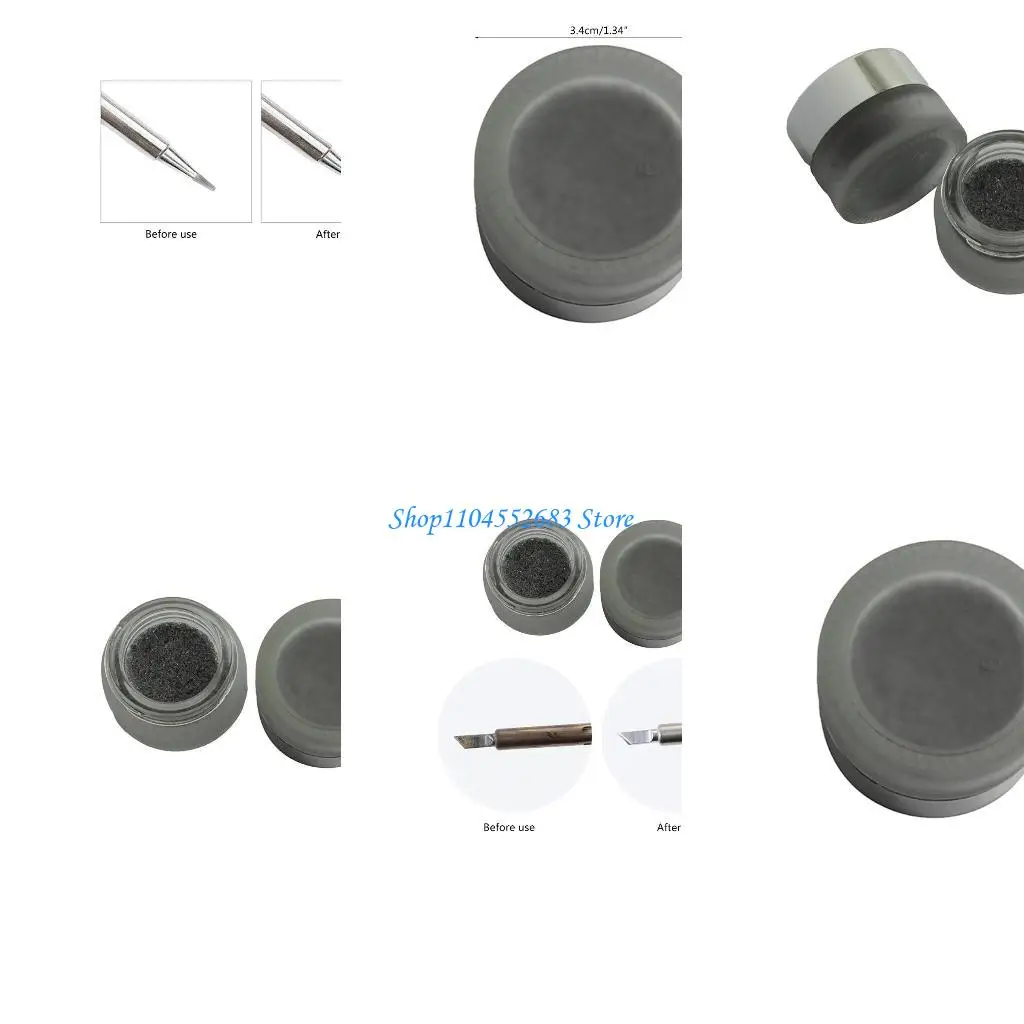 

Y6GD 20g Iron Tip Resurrection Plaster Refresher Solder Cream Oxidation Clean Paste