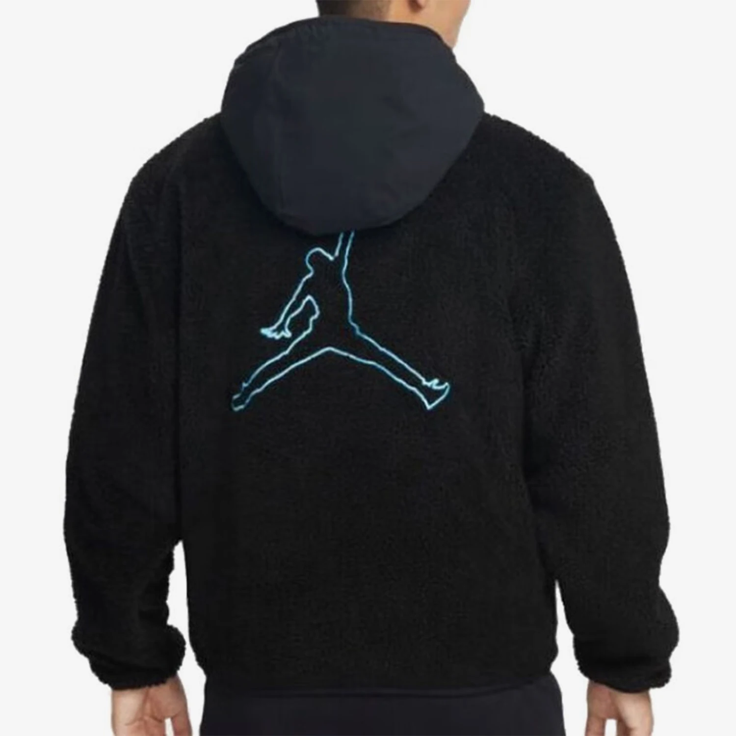 Nike genuine Air Jordan Men's Fleece Hooded Sports Jacket FB1908-010