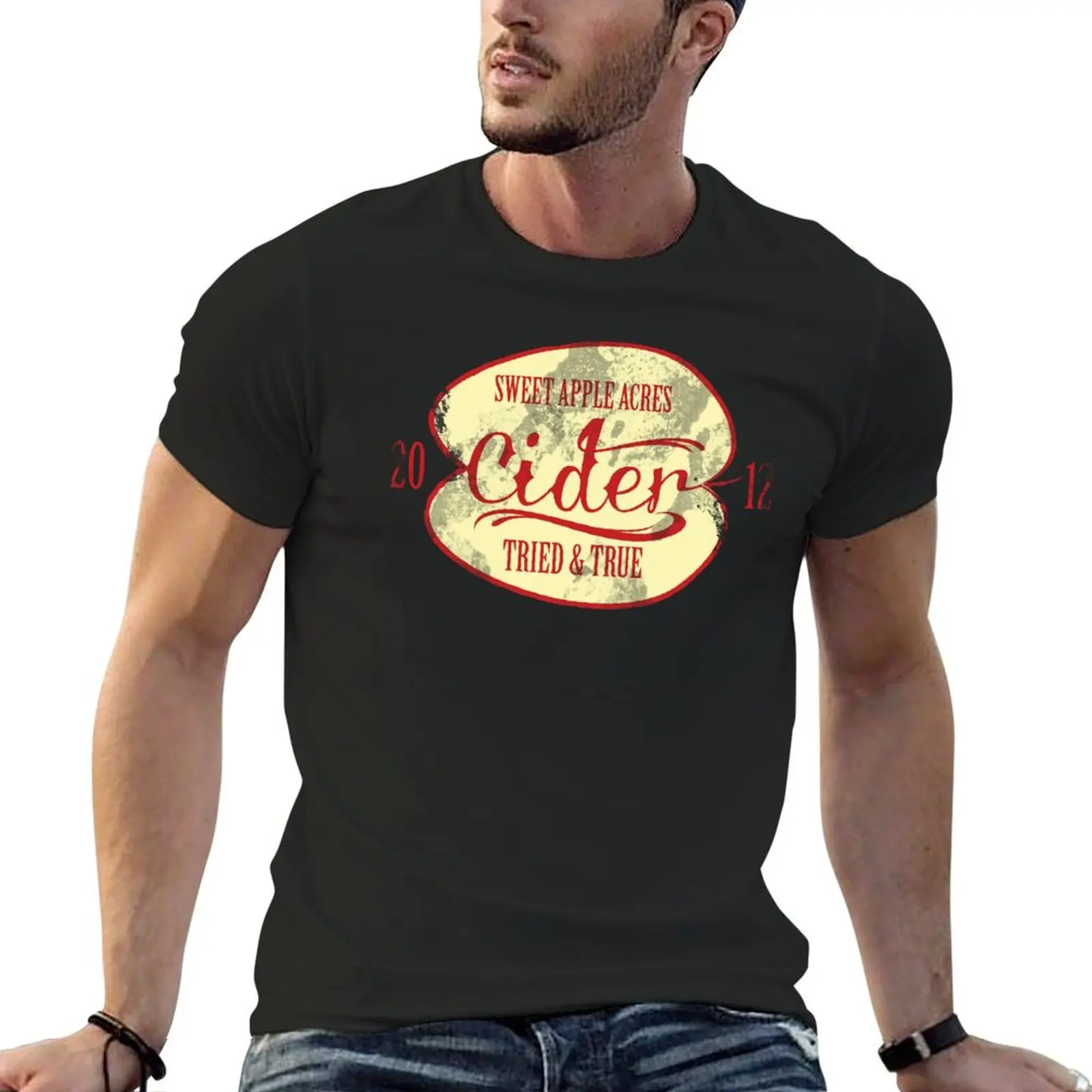 

Sweet Apple Acres' Cider T-Shirt graphic t shirts man t shirt shirts graphic tees t shirt men 100℅ cotton