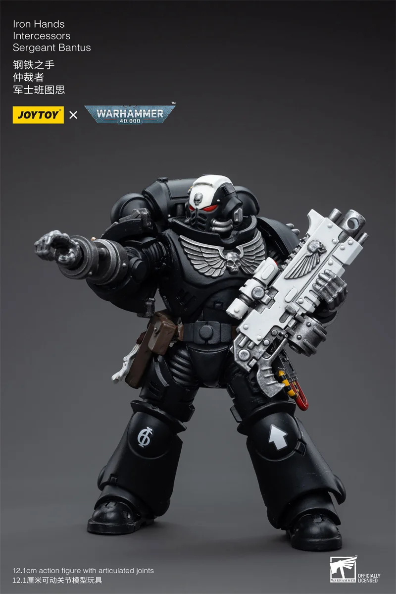 JOYTOY Warhammer 40K JT5284 JT5307 JT5314 JT5321 1/18 Iron Hands Intercessors 12.1cm Mobile Soldier Action Figure Body Model Toy