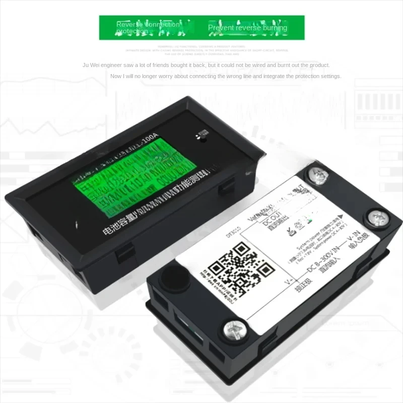 

Lithium Battery Capacity Measuring Instrument, Internal Resistance Divider, Suitable for Home Appliance Maintenance