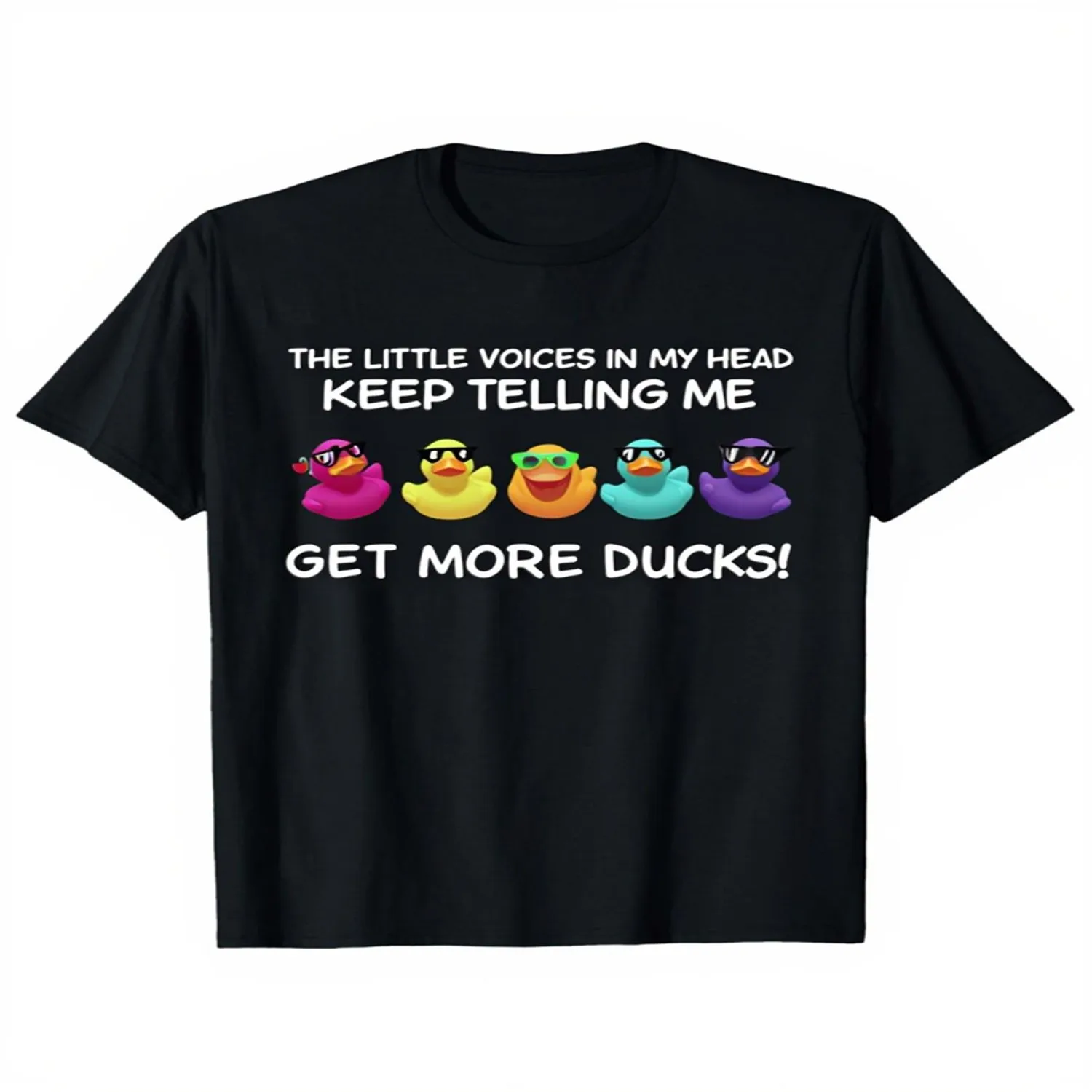 Men Funny for Duck T-Shirt - 180Gsm Novelty Tee with Get More for Ducks Slogan Cartoon for Duck Design, Round Neck Short Sleeve Shirt for Casual Wear, Beach, Camping - Light Beige-Friendly for D Casual T-shirt, Minimalist Tee,