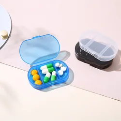 Pill Box Mini Pill Case 2/3 Grids Tablet Pill Organizer Case Dispenser Travel Tablet Holder Container Medicine Drug Storage Box