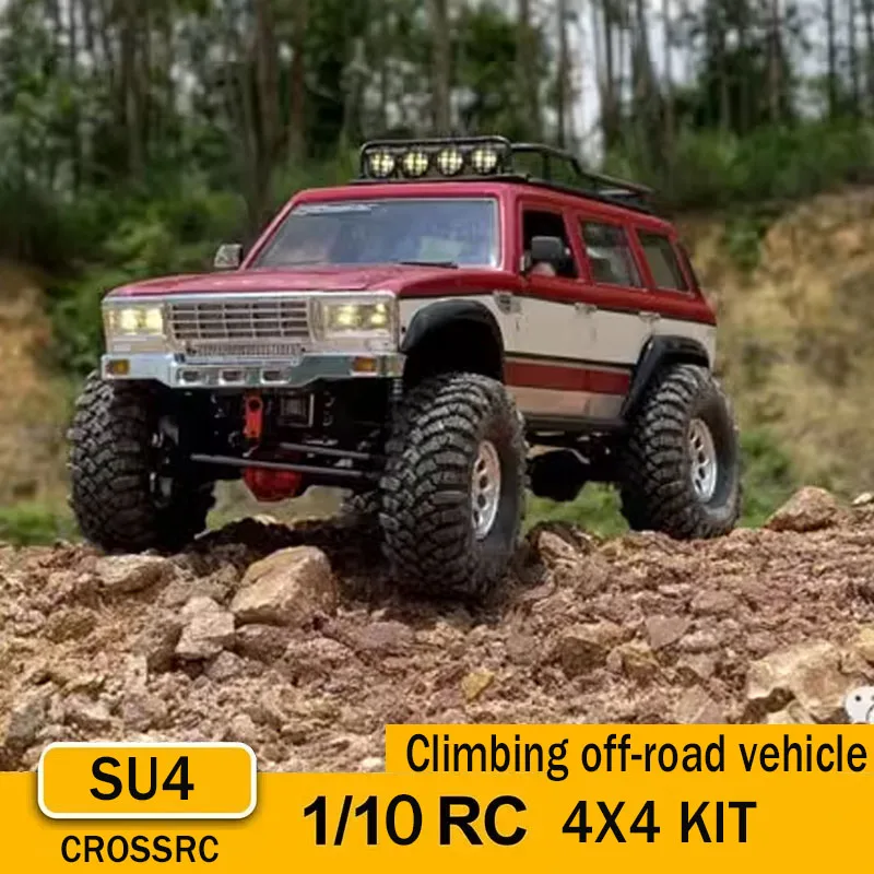 Crossrc Su4 4wd 1/10 Remote-controlled Electric Model Climbing Off-road Vehicle 4x4 Adult And Child Toy Simulation Model