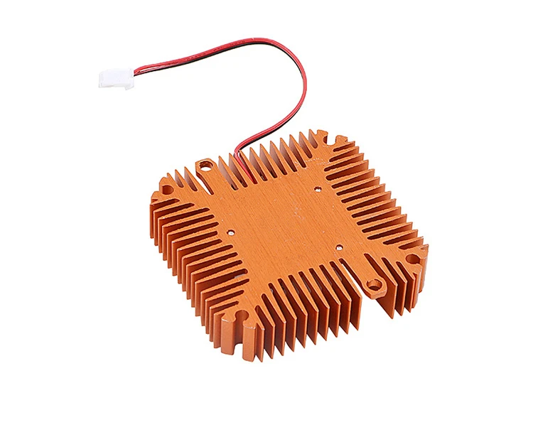 

Радиатор видеокарты 5 В 12 В, светодиодный компьютерный вентилятор, охлаждающий маленький вентилятор 5,5 см, ультра-тихий XH2.54/PH2.0