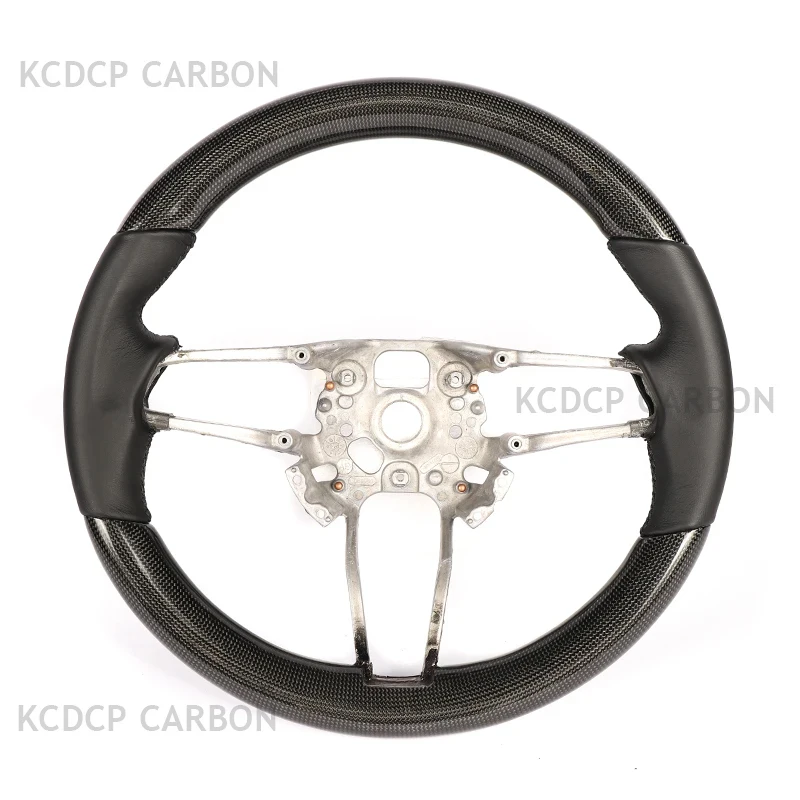 

For Porsche Panamera Cayenne Macan 718 Boxster 911.2 Cayman Taycan 996 997 911 987 LED Carbon Fiber Steering Wheel