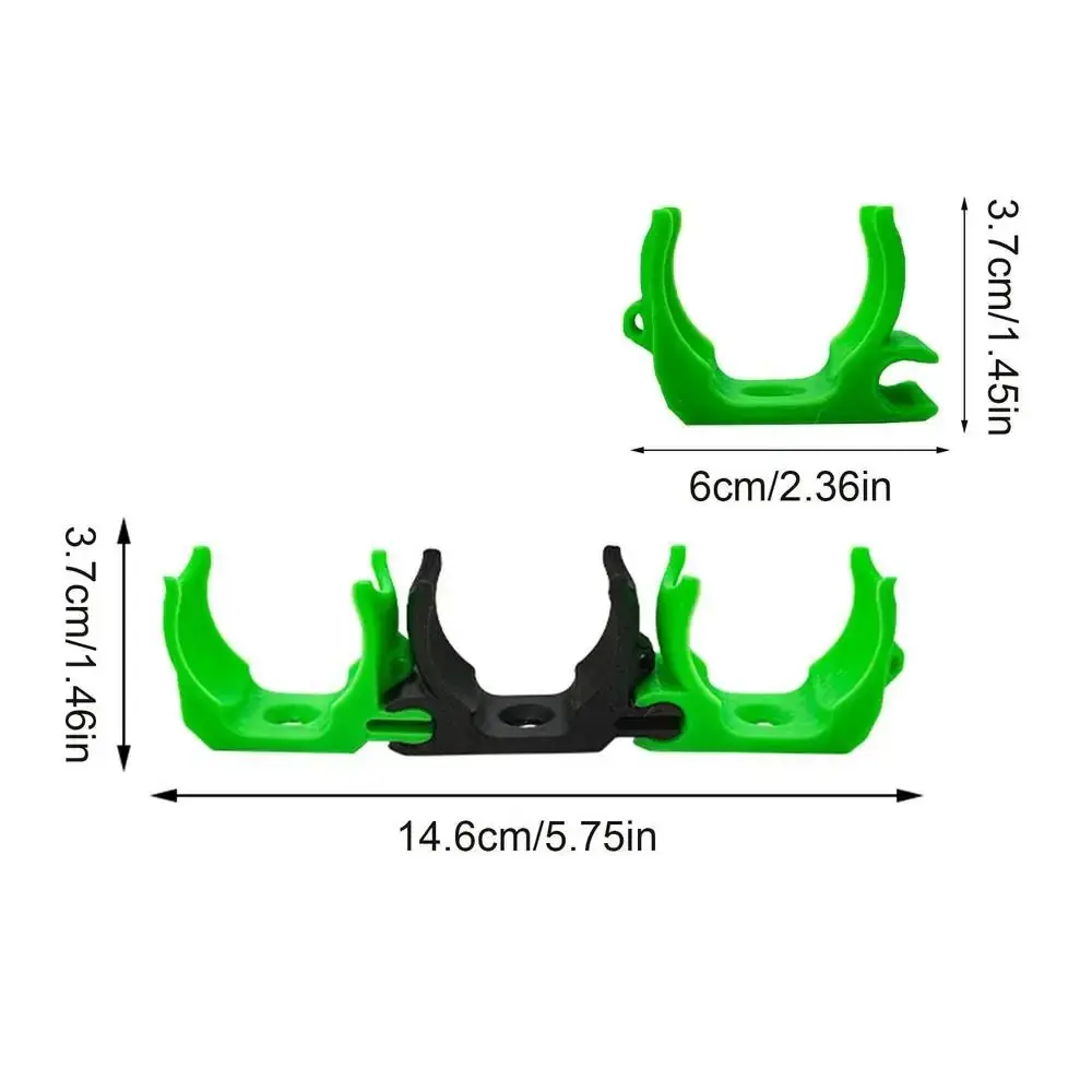 3pcs/set Three-ball Golf Ball Holder 3X Display Splicable Golf Ball Rack Fall Resistant Portable Design Golf Ball Organizer