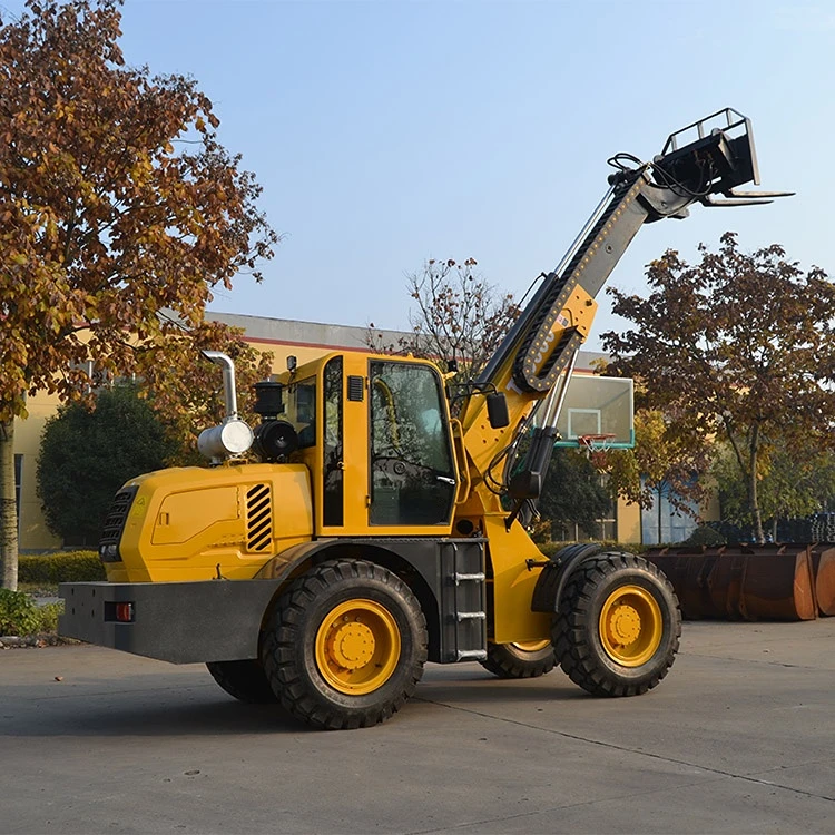 Synbon รถตักบูมเมอร์แบบ3.0ton ขนาดเล็กใช้ในการก่อสร้างเคลื่อนย้ายได้เครื่องจักรกลหนัก telescopic