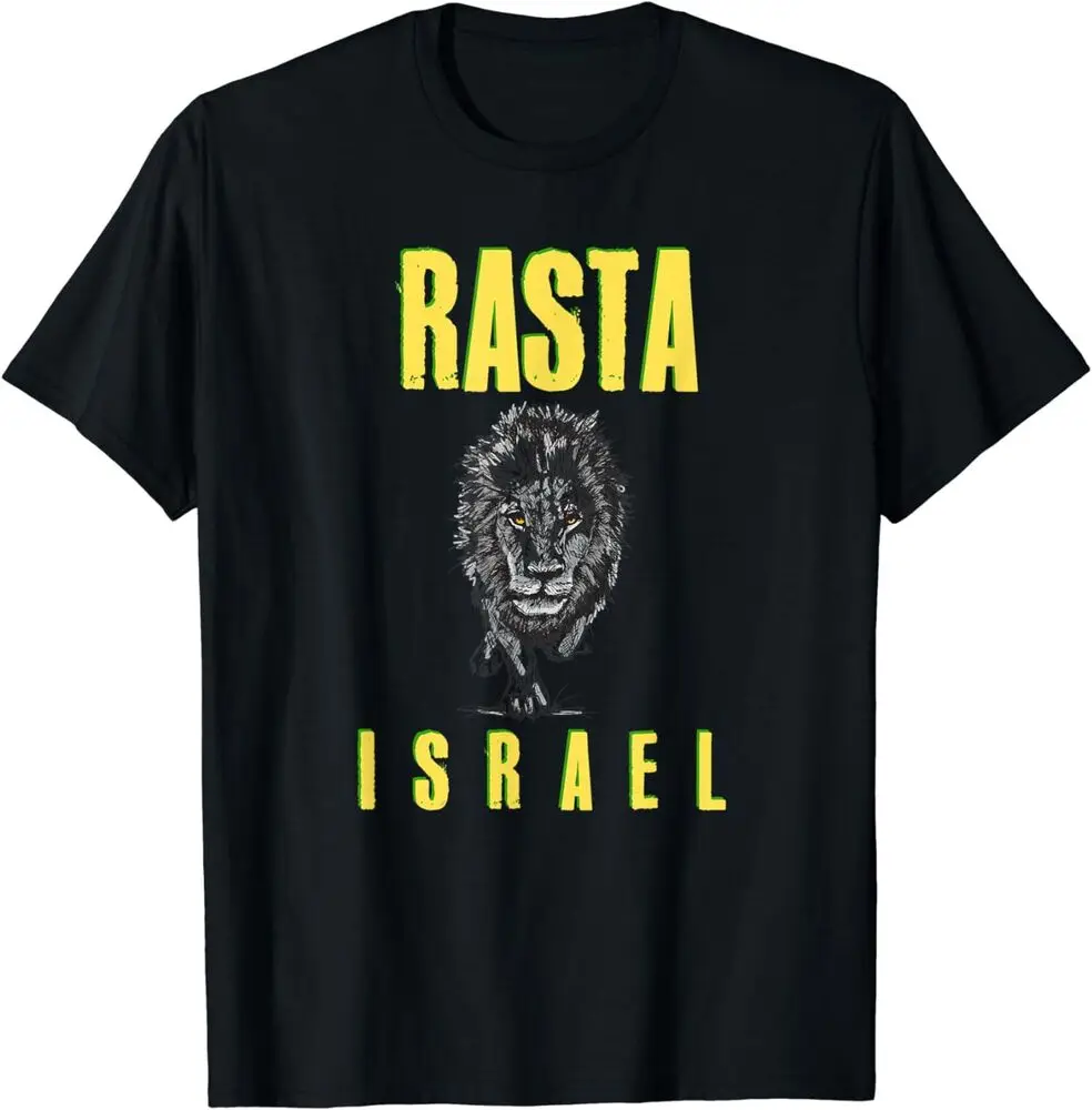 Rasta Lion Of Judah Ethiopian T-Shirt For Men Clothing Women Tees High Quality 100%Cotton Short Sleeve