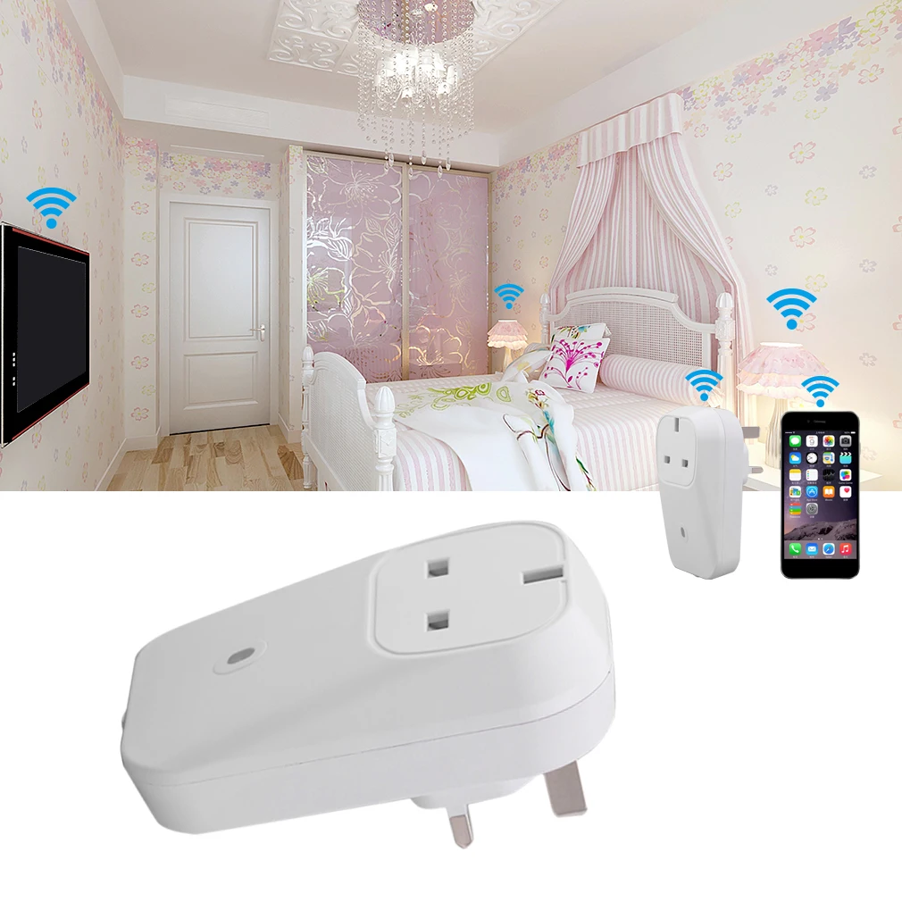 Professional Smart Wifi Plug Power Socker Wireless APP Remote Control Plug Automation Switch Home Appliance Device