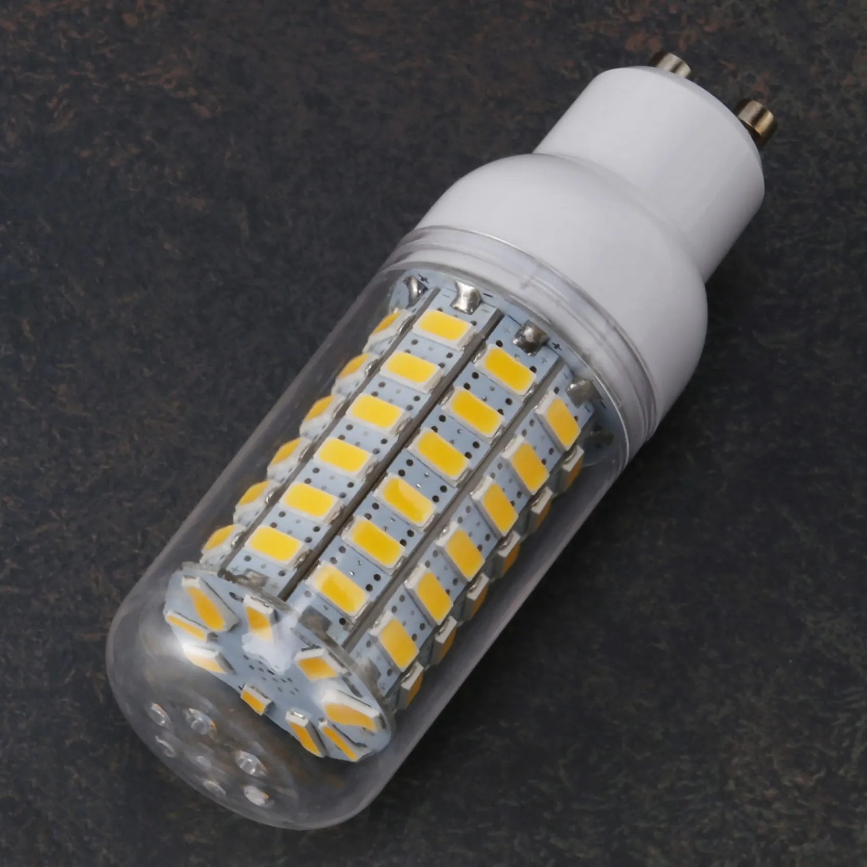 MOPHE-2X GU10 10W 5730 SMD 69 LED لمبات LED ضوء الذرة LED مصباح توفير الطاقة 360 درجة 200-240V أبيض