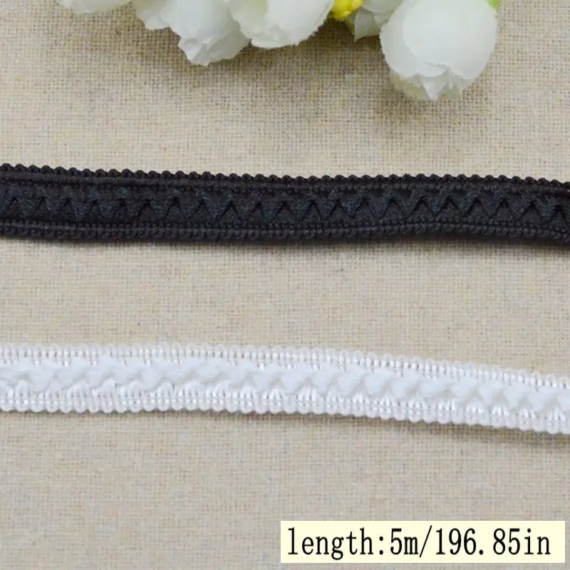5 meter/196,85 inch elk pakket nieuwe kledingaccessoires doe-het-zelf ambachten kanten rand feestjurk prachtige hoofddeksels middenhoek kralenvormig kant