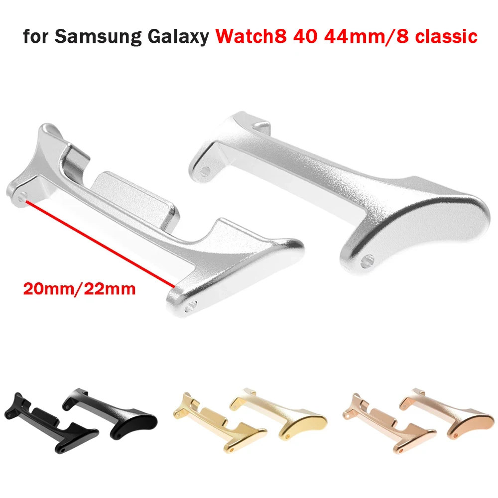 1Pair Connector Adapter for Samsung Galaxy Watch8 classic Watch Band Attachment connector for Galaxy Watch8 40 44mm  Accessories