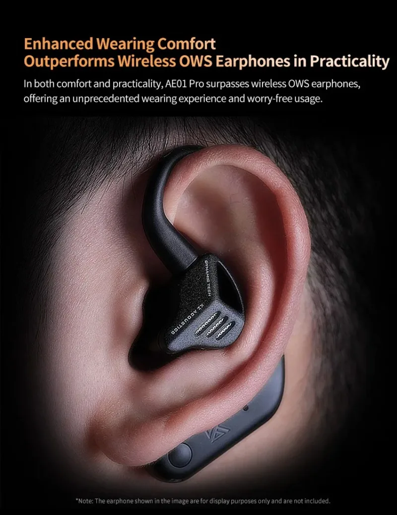 Pre-order KZ AE01 PRO Wireless Bluetooth Module Earhook Upgrade Wired Earphones to Wireless High Quality HiFi Stereo