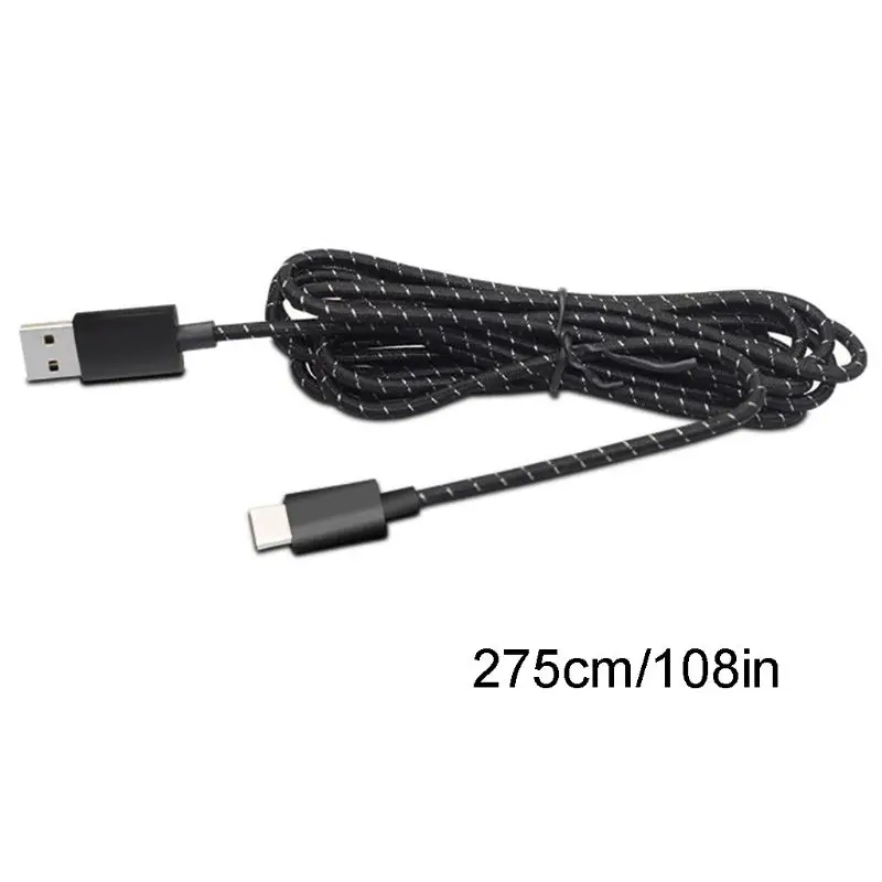 Type-C Charging Cable Controller Fast Charger Line USB Data Transmission for  NS Switch Pro  Acces  XBOX-One Elite 2