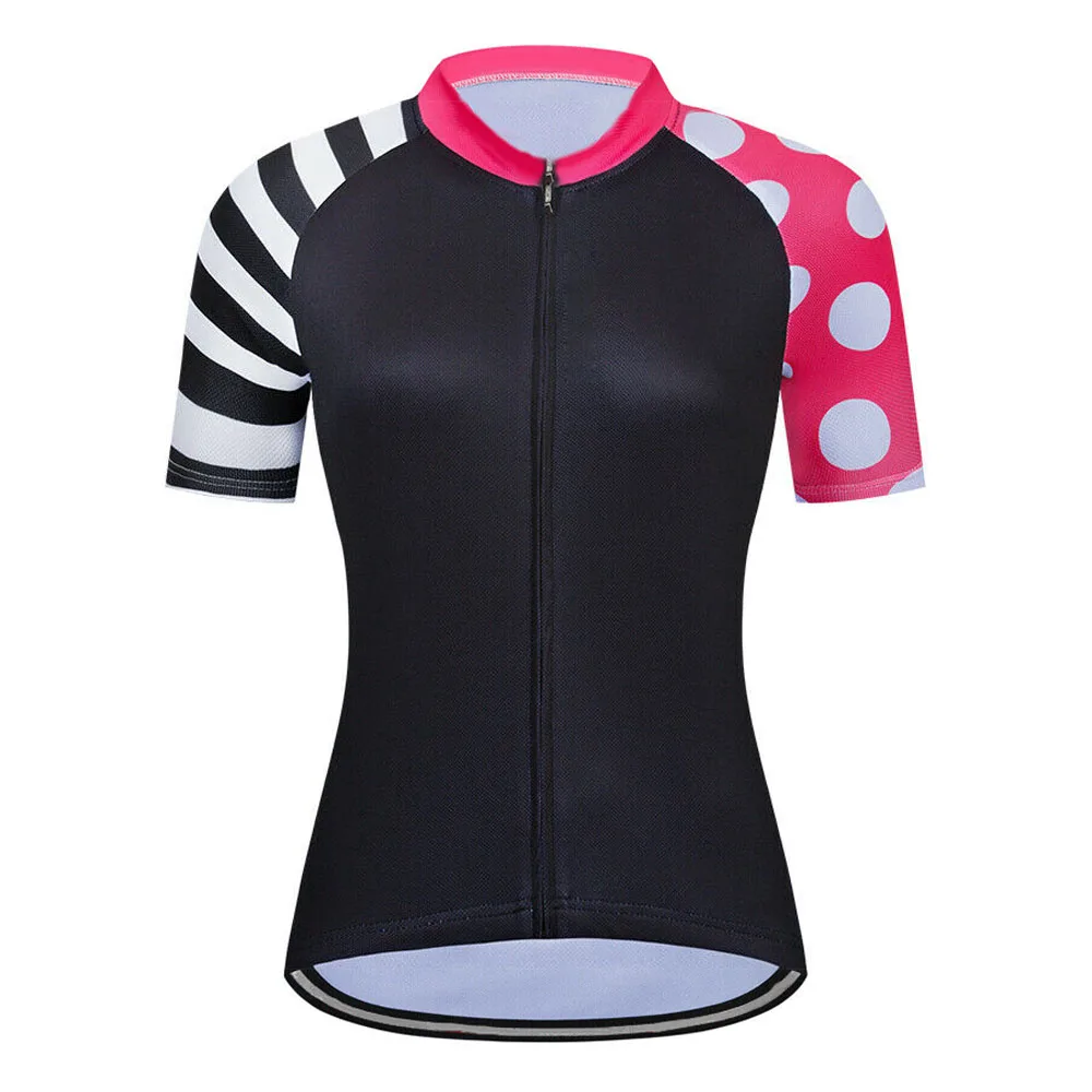 Cycling Jackets for Women, Short Sleeves Jersey, Bicycle Wear, MTB Bike Sport Tops, Racing Gilet, Motocross Shirt,  Fashion