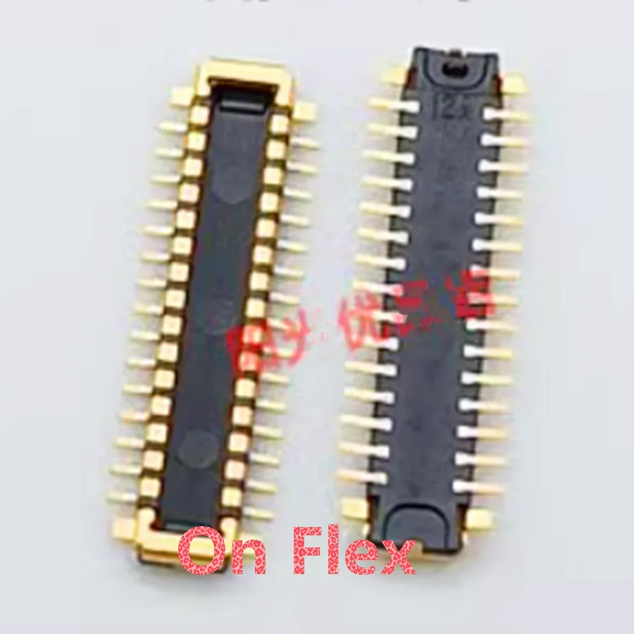 Voor elastische 40pin 30pin moederbord inline kabel gesp staart gesp connector op Oppo Reno Z board
