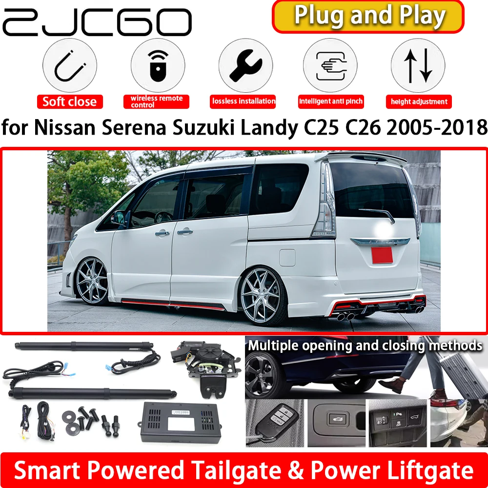 for Nissan Serena Suzuki Landy C25 C26 2005-2018 Automatic Electric Powered Tailgate Power Liftgate Tail Gate Lift Kit Systemv