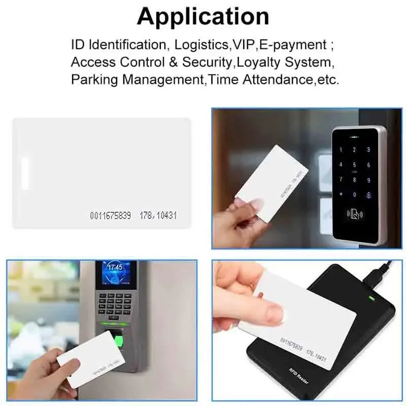 5/10/50/100 Pcs IC + ID UID Rewritable Composite Key Card Keyfob Dual Chip Frequency RFID NFC Tag 125KHZ T5577 EM4305 + 13.56MHZ