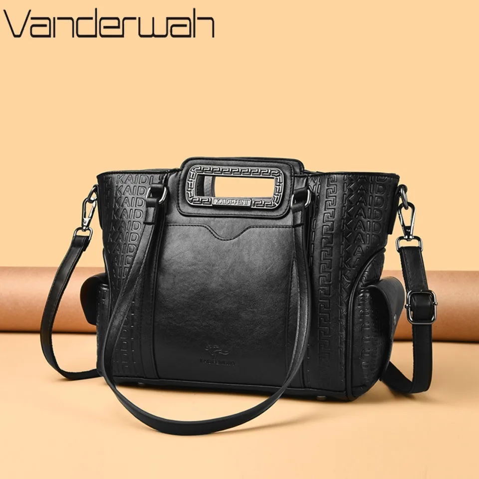 Large Capacity Shoulder Bags for Women High Quality Commute Handbag Luxury Soft Leather Women Tote Bag Casual Daily Shopping Bag