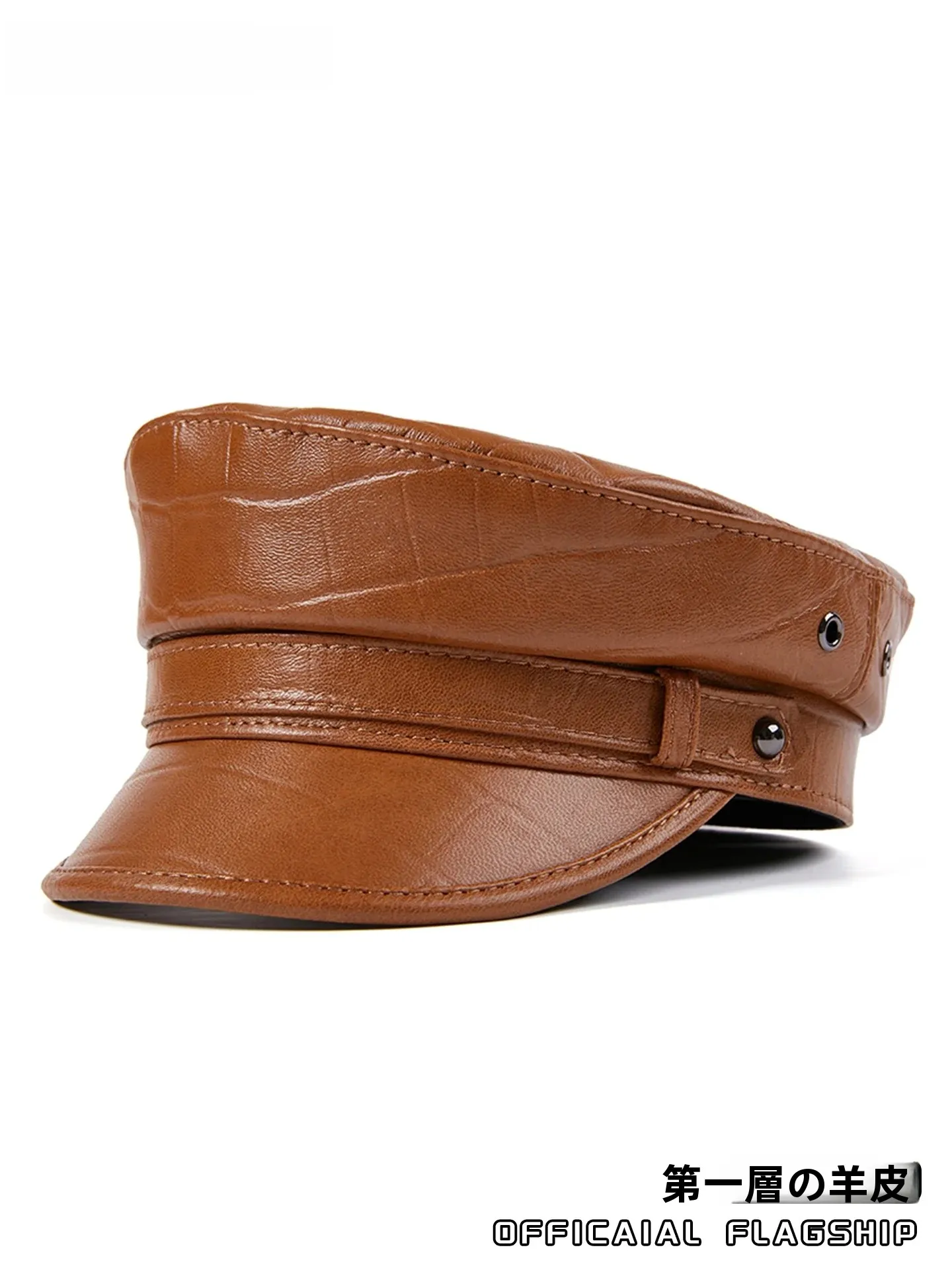 casquette-en-cuir-a-bec-de-canard-pour-hommes-et-femmes-ideale-pour-l’automne-et-l’hiver-avec-un-dessus-plat-de-style-vintage-polyvalente-parfaite-pour-les-voyages-un-modele-tendance-tres-prise-sur-internet-taille-ajustable