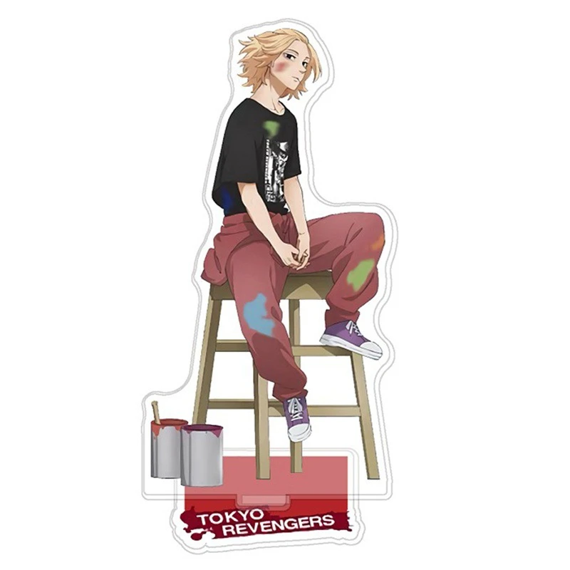 Anime Tokyo Revengers Acrylic stand Hanagaki Takemichi Sano Manjiro Ryuguji Ken figure Stand Plate Cosplay Prop Decor 15cm