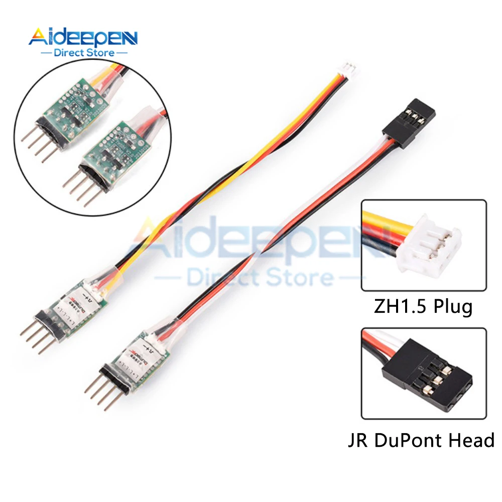 3CH LED Lamp Licht Controller Schakelpaneel Systeem Schakelaar in/uit JR Plug voor RC Mini Auto Voertuig Vaste Vleugel Vliegtuig Speelgoed DC 4.8V-6V