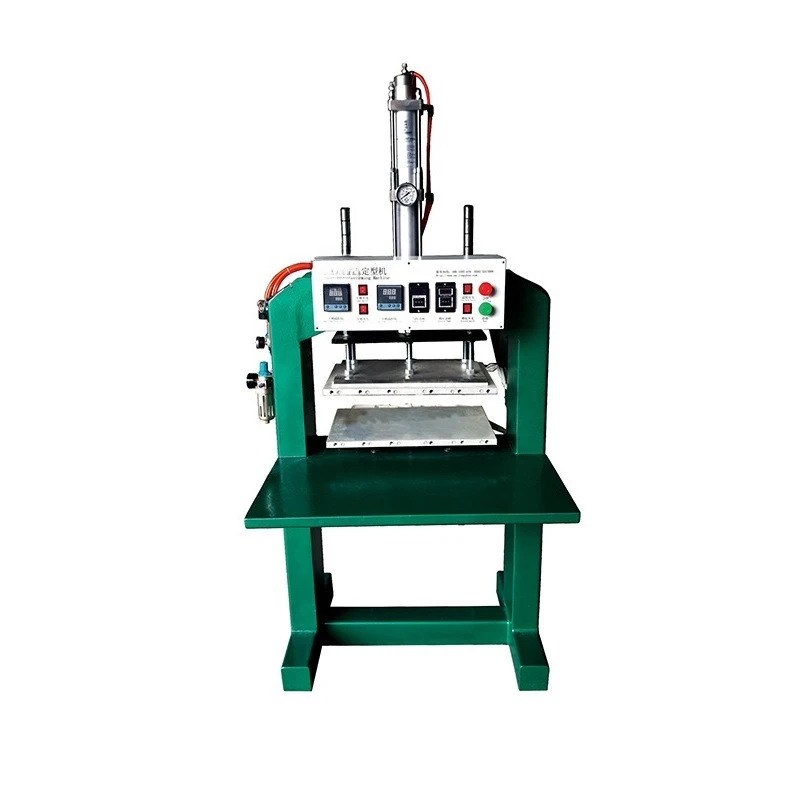 

Single station constant temperature flat plate hot press, thorn cotton setting machine