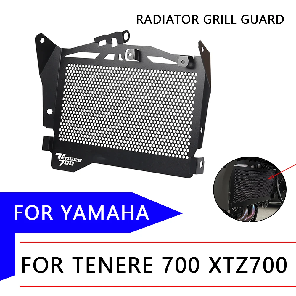 

Radiator Grill Cover Protector Guard For Yamaha Tenere 700 TENERE700 T700 T7 XTZ700 Motorcycle Accessories Radiator Grille Cap