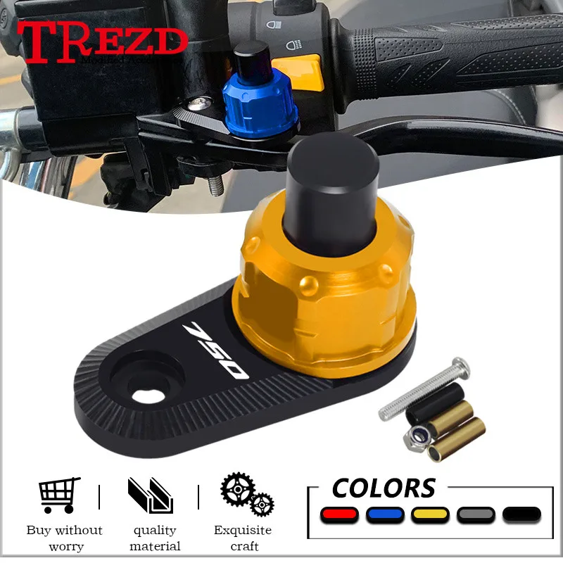 

High Quality Brakes Lever Button Lock For Honda 750 NSS750 CNC Semi-automatic Parking Lock Auxiliary Switch Motorcycle Accessory