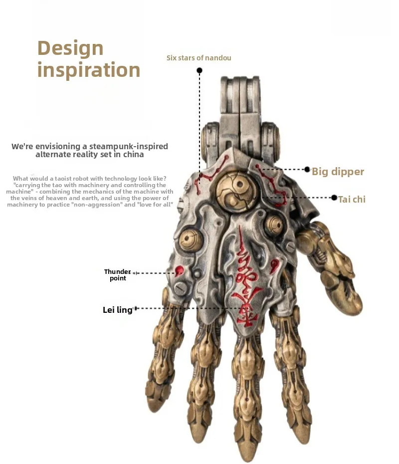 Mechanical Gear EDC Keychain Pendant Desk Toy Interactive Rotating Fidget Stress Relief Metal Gift for Men Boyfriend Father