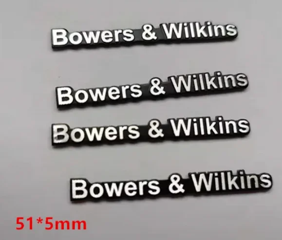 4х алюминиевые B & W BOWERS & WILKINS наклейка 4х алюминиевые B & W BOWERS & WILKINS наклейка