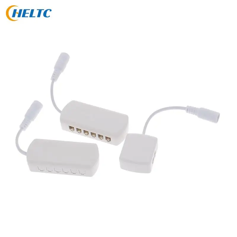 4/6/12พอร์ต2510 Hub Splitter กล่อง Distributer ตัวเชื่อมต่อปลั๊ก LED Light Adapter 2.54ระยะห่างในร่ม Caixa