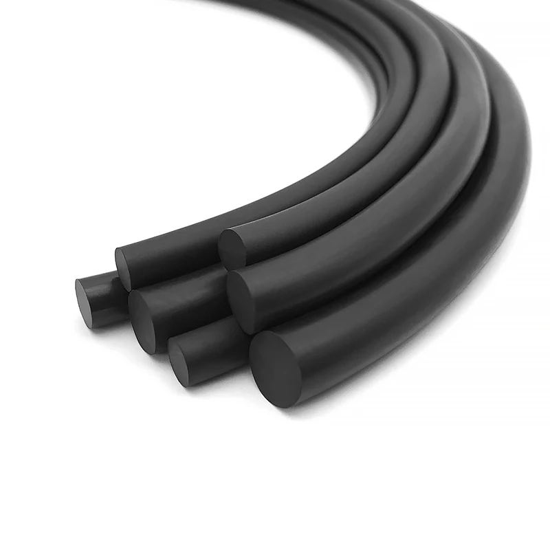 NBR Massiver schwarzer Dichtungsstreifen, rund, Außendurchmesser 0,8-10 mm, hochwertig, ölbeständig, hitzebeständig, für verschiedene Größen 1,5 mm~ 10 mm – Detail 5