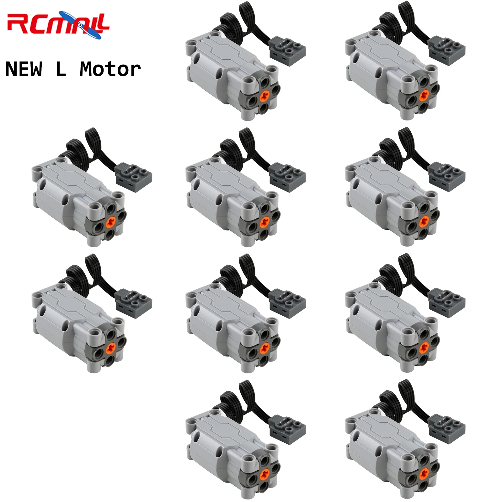 New MOC Power Functions Parts Enhanced L Motor 88003 Building Block Power Modification Technical Bricks 1/2/4/10PCS