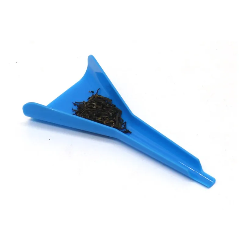 plastic conical funnel cone muti-color for filling herb powder mutifunction smoking tools accessories