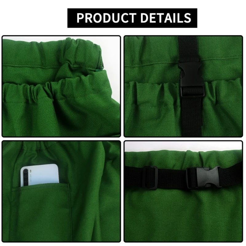 

Gardening Utility Apron Adjustable Belt Harvest Collection Tool For Enthusiasts