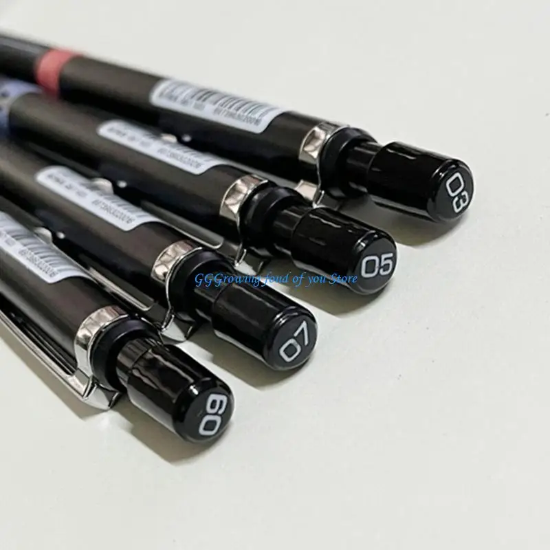 

H9EB 4 PCS/SET автоматические карандаши 0,3/0,5/0,7/0,9 мм карандаши.